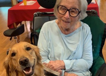Therapy Dog Visits